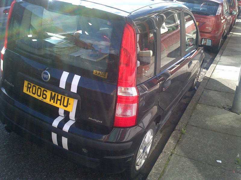 EXCELLENT RUNNER ECONOMICAL FIAT PANDA DYNAMIC MULTIJET, BLACK, 2006