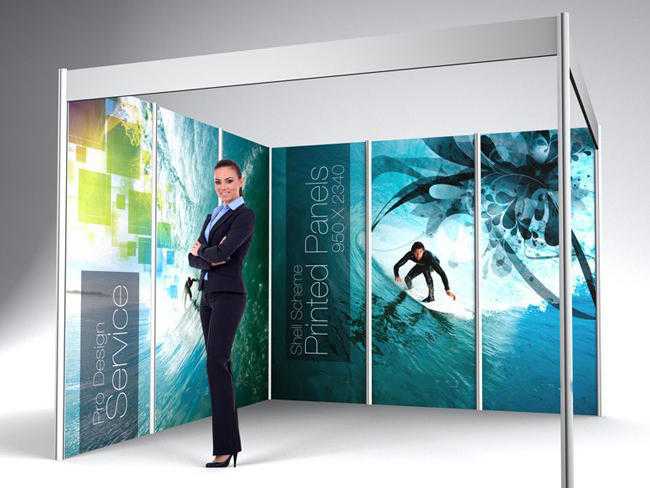 Exhibition graphics printing services