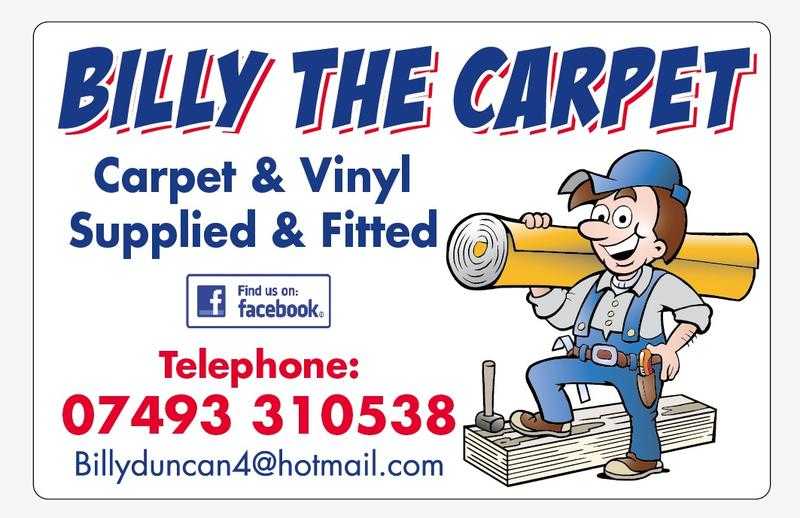 Experienced carpet fitter available