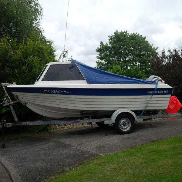 Explorer 165 Fishing boat 16.5ft Mint Condition