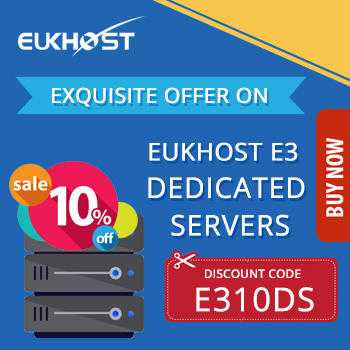 Exquisite Offer on eUKhost E3 Dedicated Servers