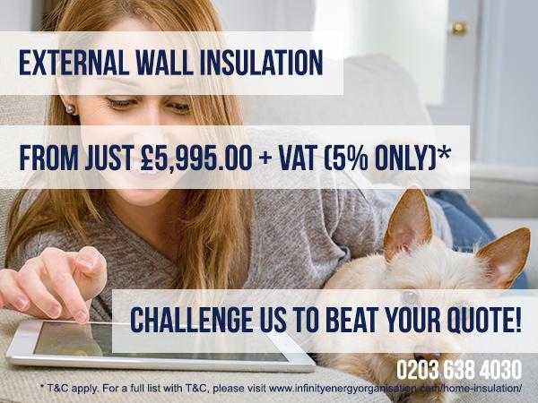 External Wall Insulation from just 5,995.00  VAT (5 only)