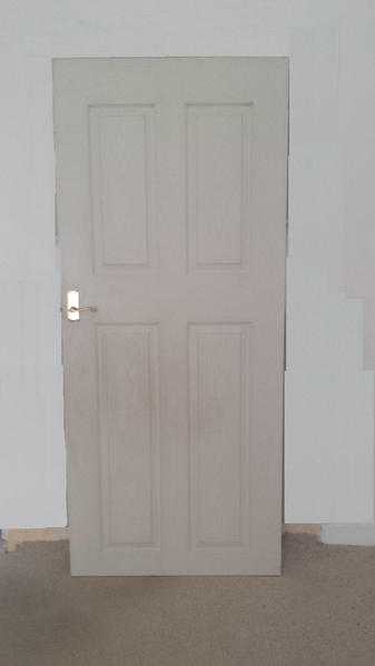 Extra wide interior door