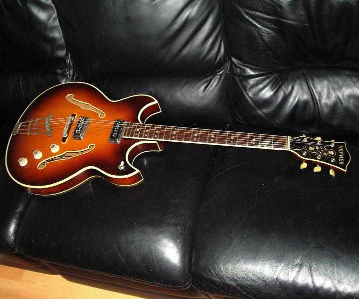 Extremely rare and collectable 1966 HOFNER AMBASSADOR semi-acoustic guitar