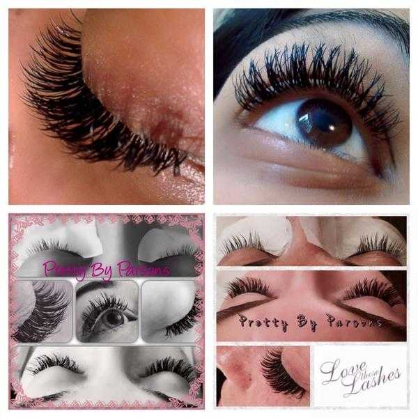 Eyelash extensions, gel nails, threading and tinting treatments available