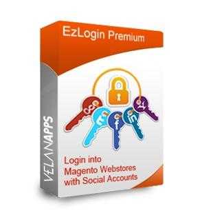 EzLogin Premium Extension -store.velanapps.com