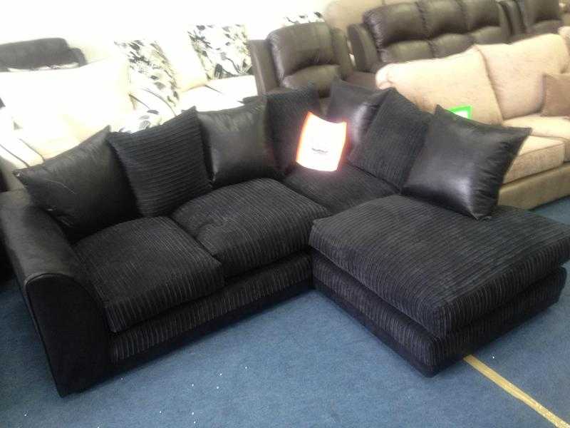 Fabric Corner Sofa - NEW - Fast delivery