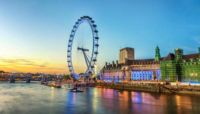 Fabulous London Stay with Breakfast amp Champagne London Eye Experience