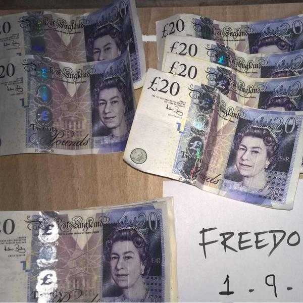 Fake 20 Notes