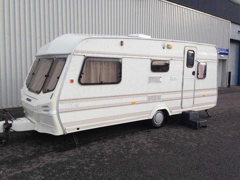 Family caravan and full awning