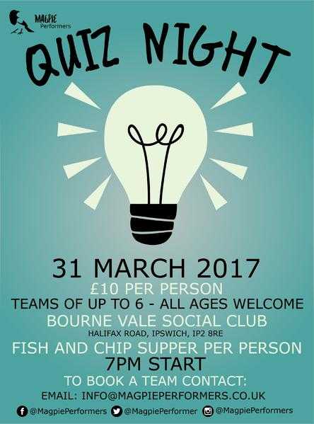 FAMILY FUNDRAISING QUIZ NIGHT