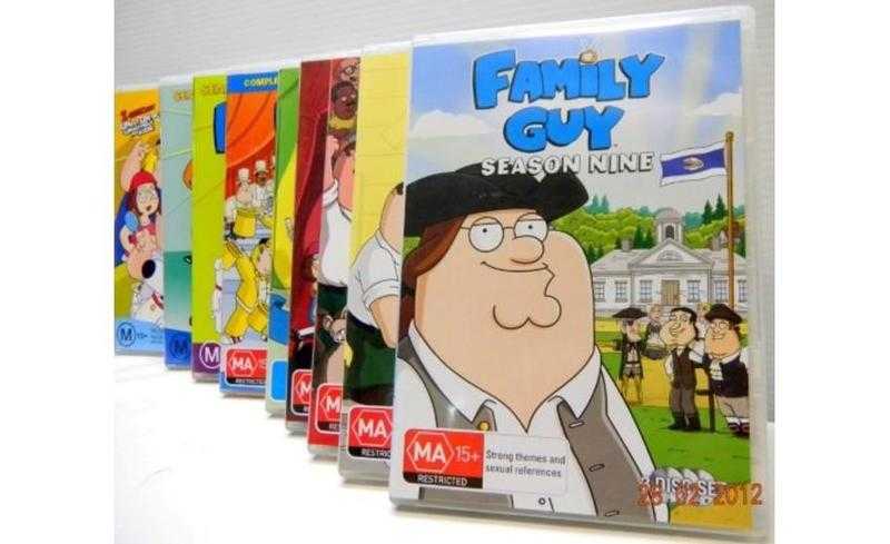 Family Guy Series 1-9 (25 dvds)