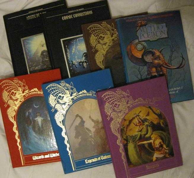 FANTACY ART amp MYSTICAL - 7 BOOKS