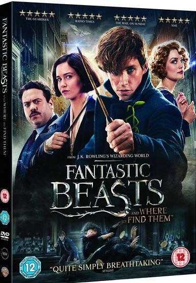 Fantastic beasts amp where to find them dvd