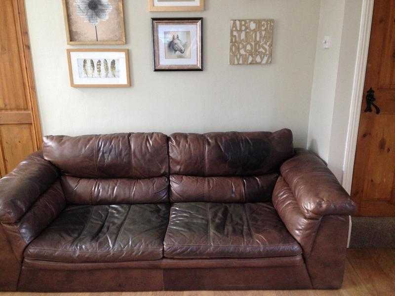 Fantastic Genuine Italian 3 Seated Sofa