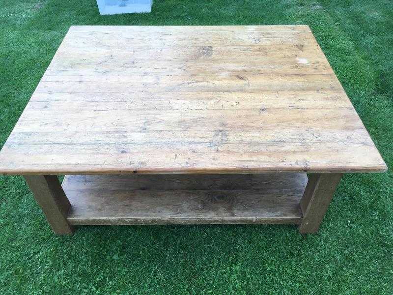 Farmhouse coffee table