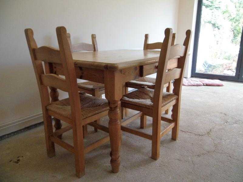 Farmhouse kitchen table