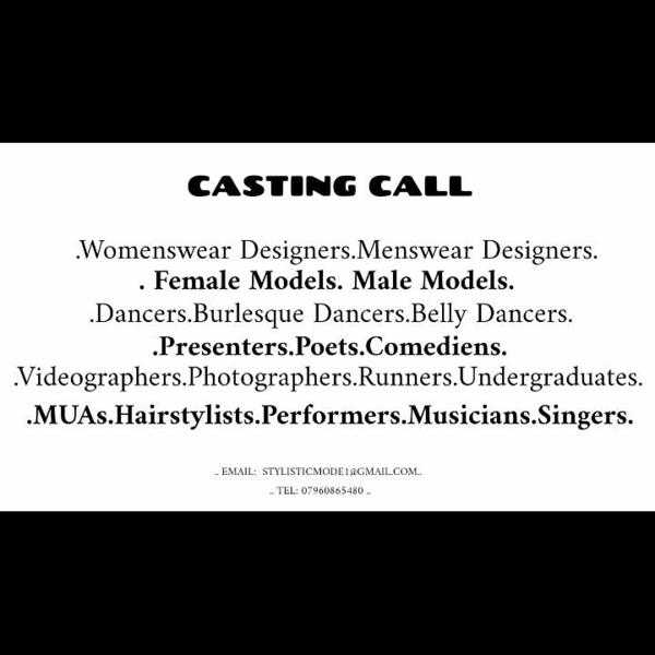 Fashion Show  Casting Call