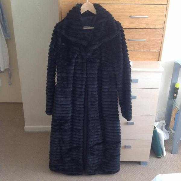 Faux Fur coat by Louis Ferard