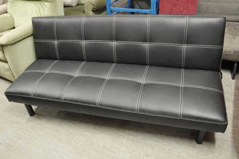 Faux Leather Futon amp Sofa Bed - Local Delivery 19