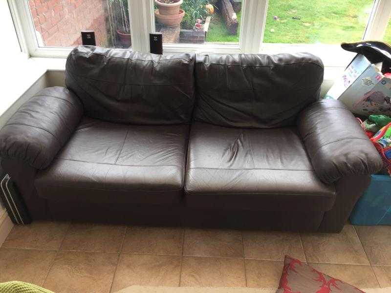 Faux leather Sofa