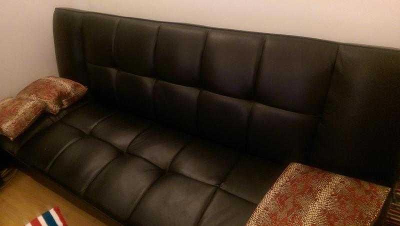 Faux leather SofaBed and other furniture039s