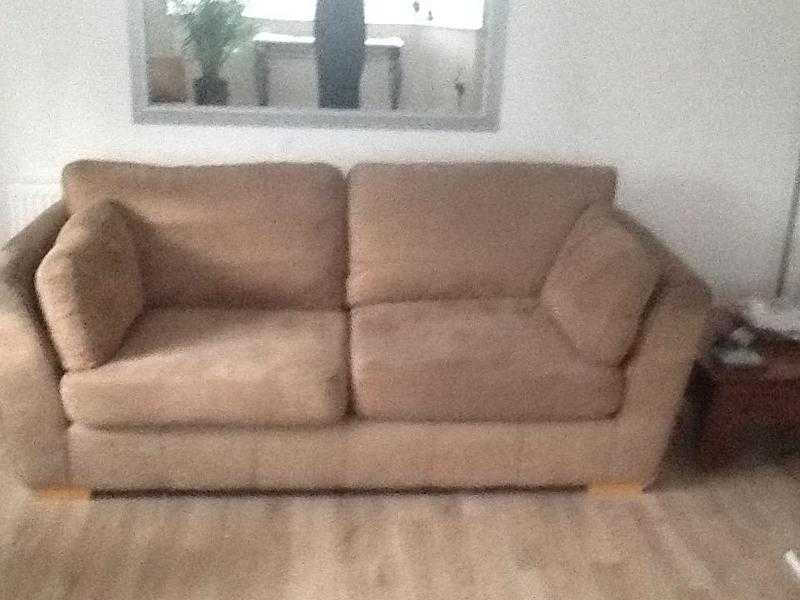 Faux Suade Sofa039s