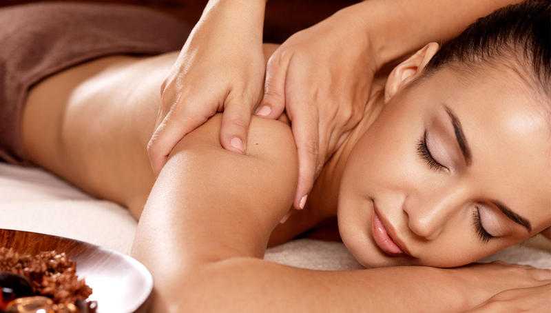 Female massage therapist. Swedish, full body massage