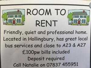 Female to let room Hengoed