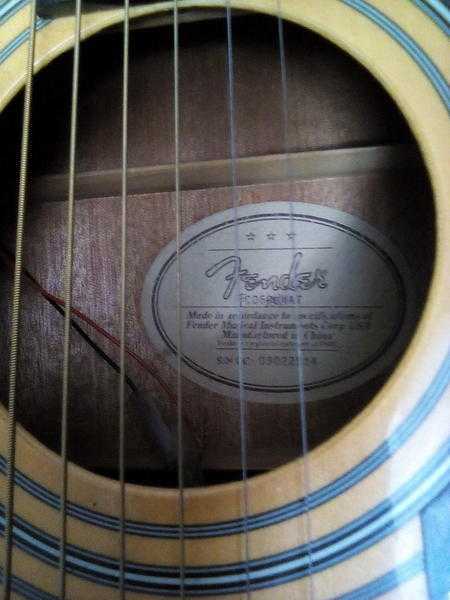 Fender cd60 acoustic electric