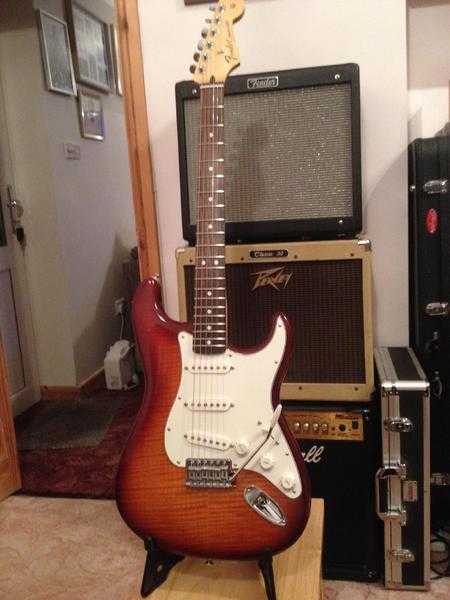 Fender Standard Stratocaster Plus Top RW TBS MIN