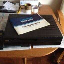 FERGUSON VIDEOSTAR VCR WITH REMOTE amp USER MANUAL