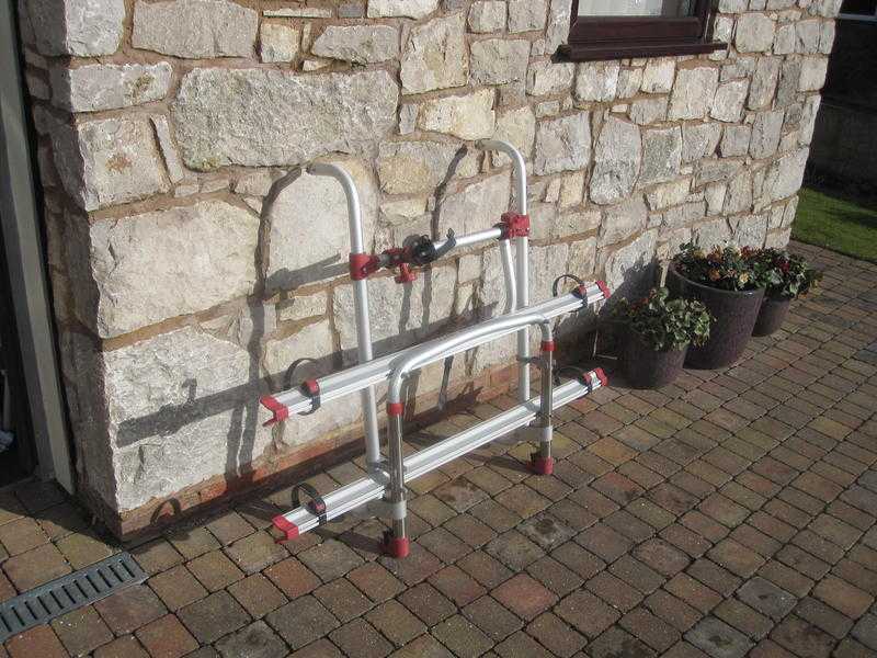 Fiamma bike rack for motorhome