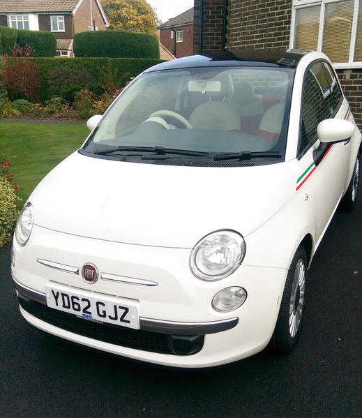 Fiat 500 2012 62 Plate