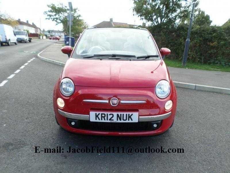 Fiat 500C 2012 Lounge Convertible