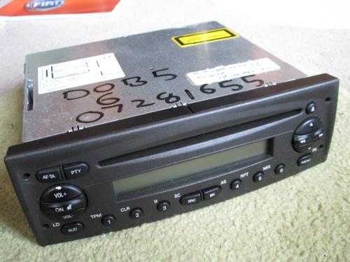 Fiat Ducato CD Radio (incl PP)