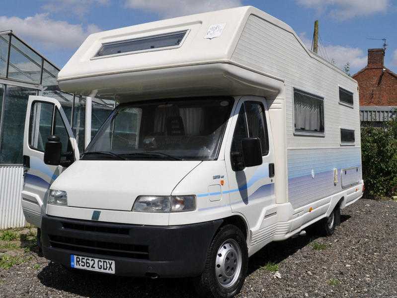 fiat ducato motorhome camper 6  7 berth 1998 luxury