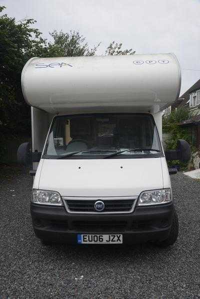 Fiat Ducato motorhome with disabled lift