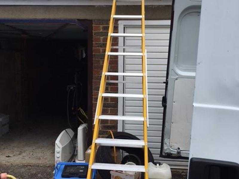 Fibreglass electrical ladders