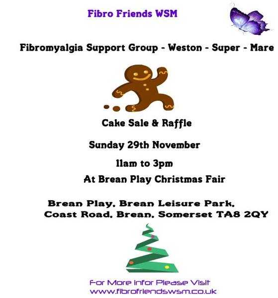 Fibro Friends WSM - Cake Sale and Raffle