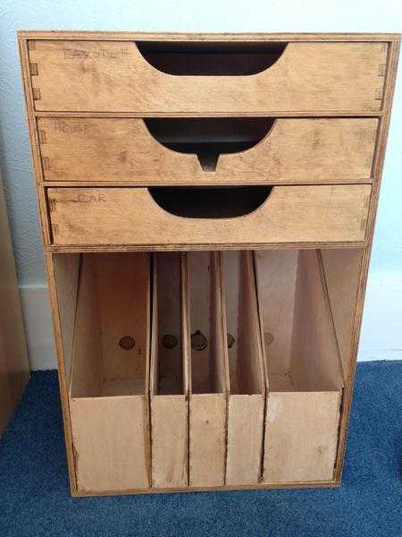 Filing drawers