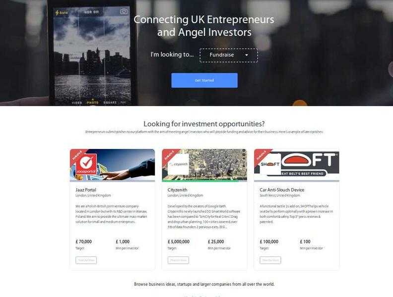 Find out the entreprenual service in UK.