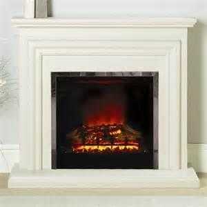 fireplace with inset fire