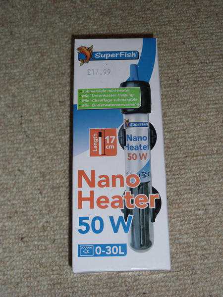 Fish Tank Heater 50w  17cm length