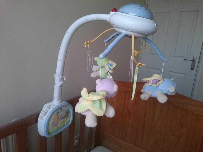 Fisher-Price Butterfly Dreams Cot Mobile Projection Playset