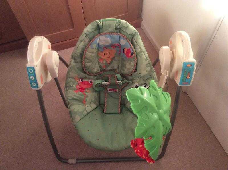 Fisher Price Rainforest baby swing