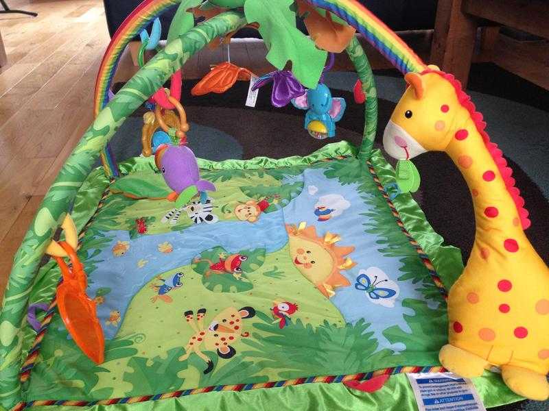 Fisher Price rainforest playmat