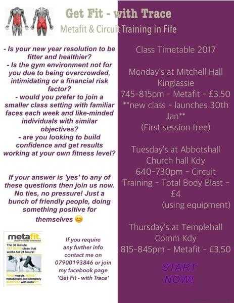 Fitness Classes in Fife