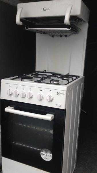 FLAVEL FHLG51W GAS COOKER AS NEW CAN DELIVER