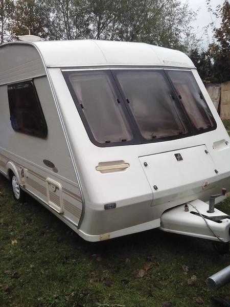 fleetwood colchester caravan 1994 13ft 2 berth cris registered good condition cassette toilet